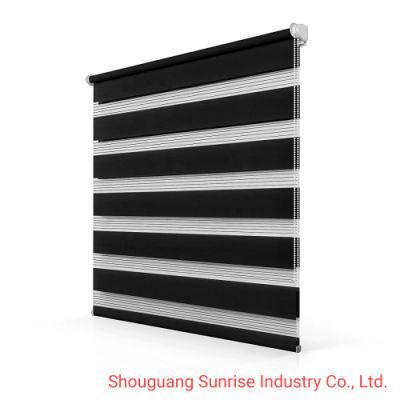 Blackout/Semi-Blackout Polyester Fabric Zebra Blinds