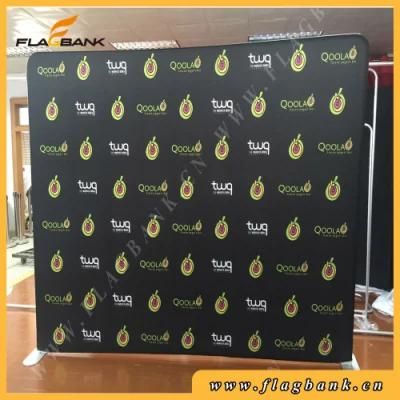 Advertising Banner 8FT Straight Tension Fabric Display Stand