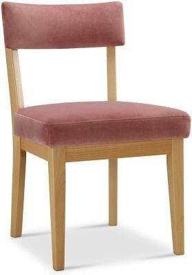 Wholesale Fabric Upholstered Kitchen Dining Restaurant Wooden Chair for Restaurant Furniture