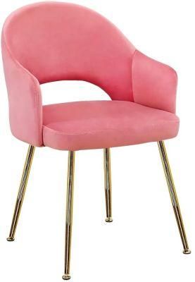 Modern Fabric Restaurant Furniture Luxury Dining Chair