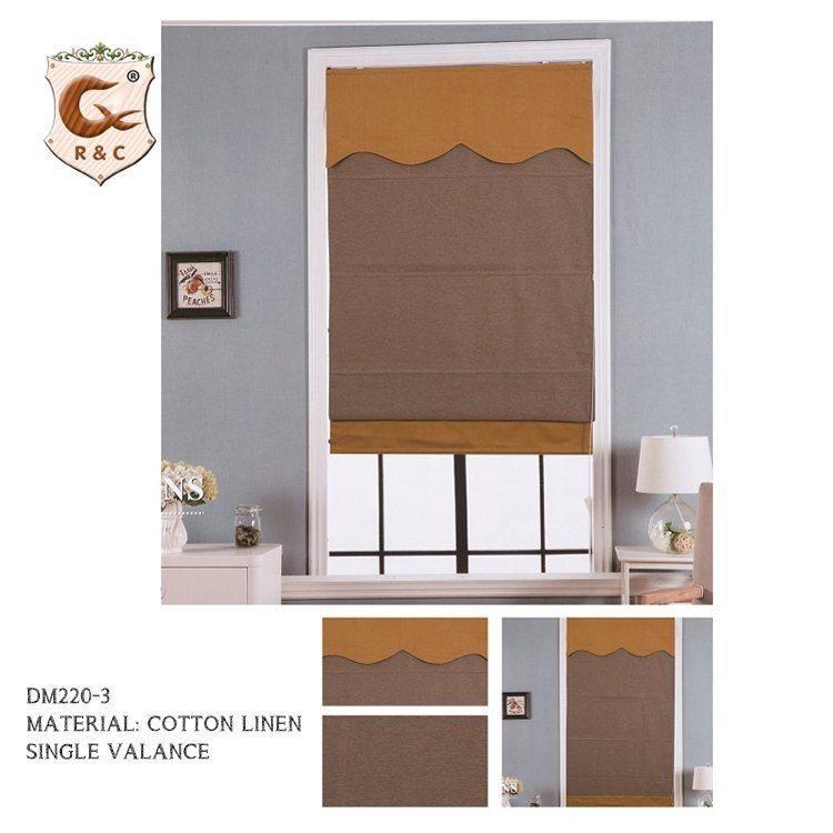 Wholesale Fabric Roman Blinds Hot Sale New Design Home Decor Factory Price Roman Blind