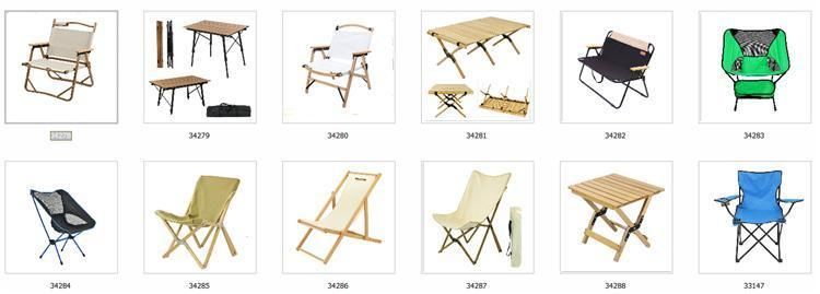 Factory Outdoor Portable Moon Chair Foldable Beach Chair Folding Camping Chair for Adults