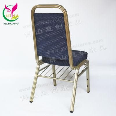 Yc-Zl11-03 Cheap Wholesale Stacking Champagne Silver Hotel Aluminum Banquet Chair