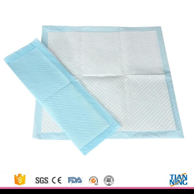 Customized Underpad Free Sample Medical Thick Cotton Organic Wholesale Incontinence Disposable Bed Underpads Hospital Bed Pads Waterproof Bed Pads for Elderly