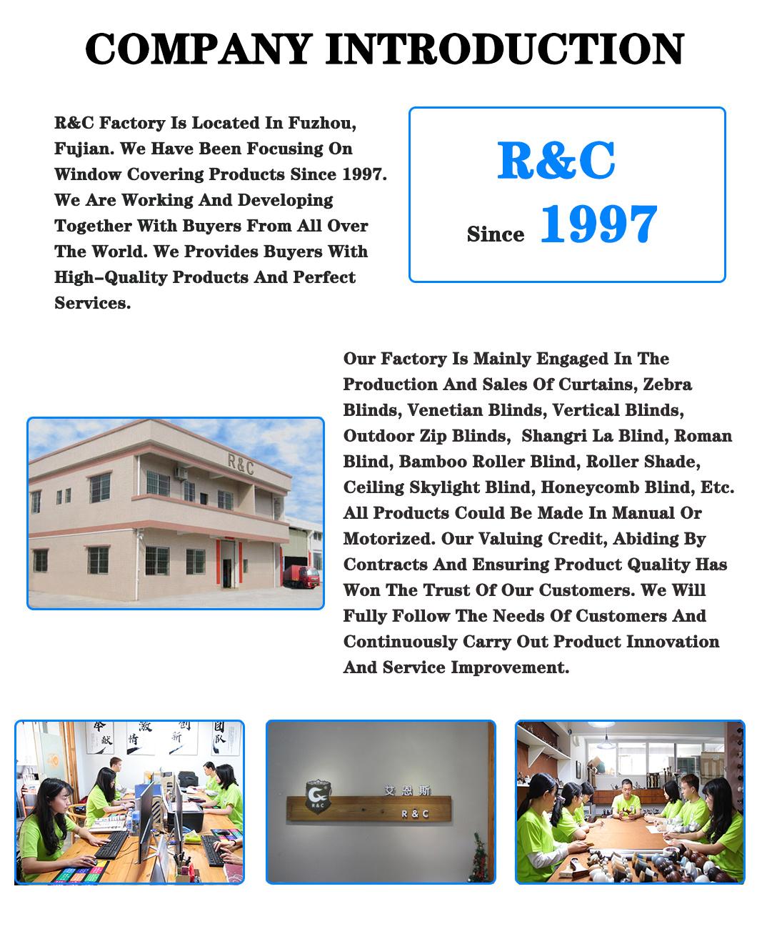 R&C Wholesale Home Sheer Clear Horizontal Blinds, Thermal Aluminum Venetian Blinds