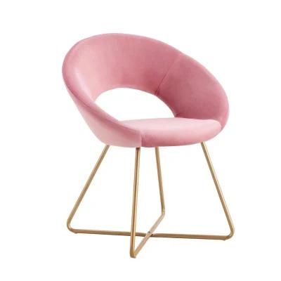 Dining Room Furniture Nordic Design Restaurant Velvet Fabric Dining Chairs