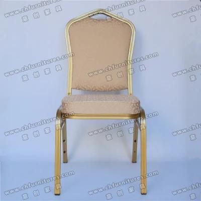 Stacking Aluminum Hotel Banquet Wedding Tiffany Chair Yc-Zl07
