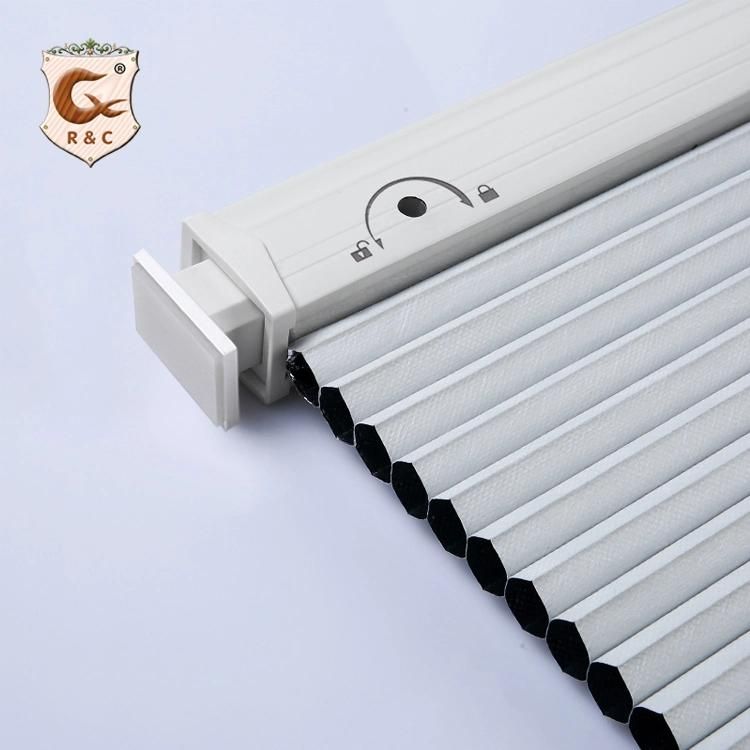 Light Filtering Wide Blade Fashion Motorized Honeycomb Cellular Roller Blinds