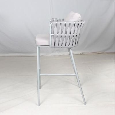 Outdoor Rattan High Bar Stools Table Set Chair Garden Wicker Furniture