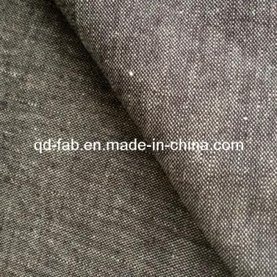 Cotton/Linen/Spandex Denim Fabric Jean Fabric (QF13-0733)