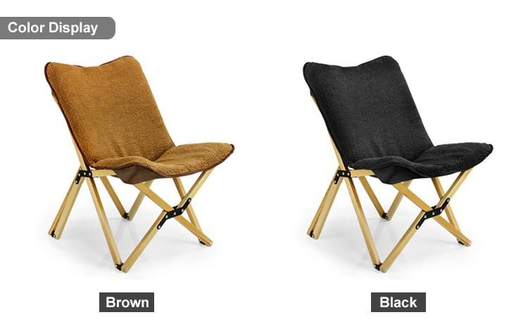High Quality Hardware Fabric Wood Beach Chair