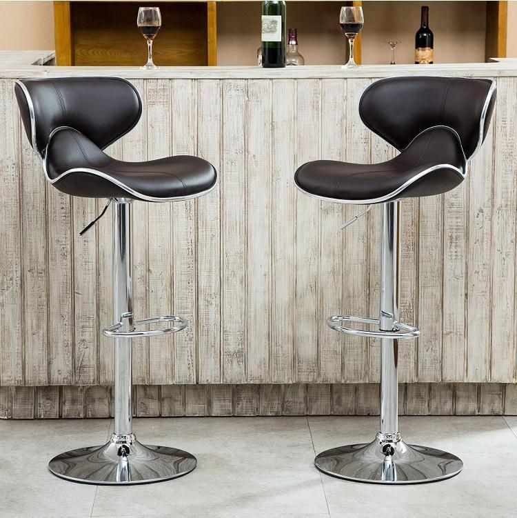 Colorful Design Comfortable Good Quality Stackable Metal Hotel Bar Chair