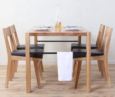 Furniture Modern Furniture Table Home Furniture Wooden Furniture Bese Seller Scandinavian Furniture Solid Wood Small Space Saving Oak Dining Room Table