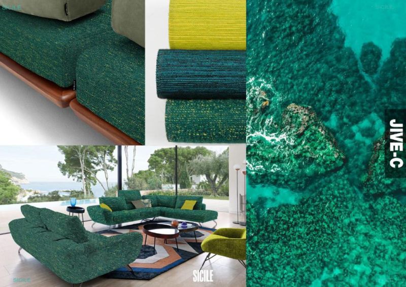 Sicile Stain Proof Blended Alta Treatment Chenille Outdoor Fabric