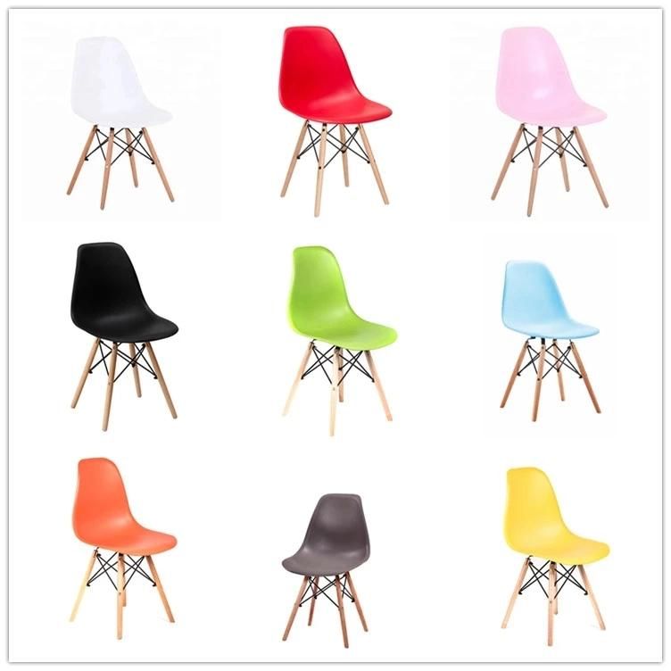 Easy Plastic Furniture Hollow-out Recreational Waiting for Emas Dining Chair