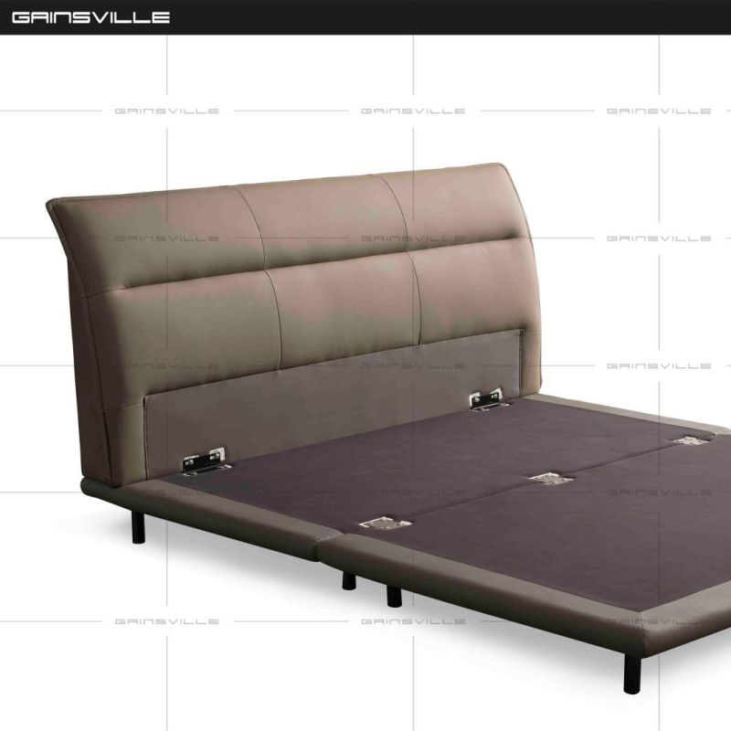 New Design Model Bed Wall Bed King Bed Soft Fabric Bed Double Bedroom Furniture