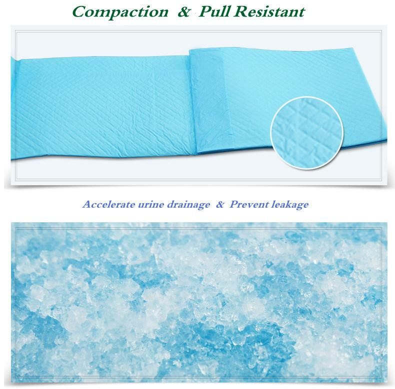 Super Absorbent Disposable Underpad 60*60 Inches, Great for Use as Bed Pad Protector, Incontinence Care
