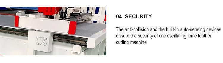 Fast Cutting High Precision CNC Oscillating Knife Cutter Cloth Fabric Cutting Machine for Garment Sofa Toys Umbrella Industry.