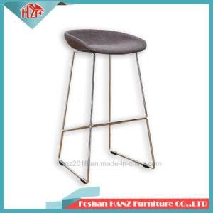 Leisure Bar Furniture PU Leather Seat High Stools Chairs Bar Stools for Hotel Front Desk