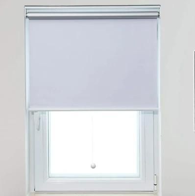 Cordless Roller Shades Blinds Spring Blackout Thermal White