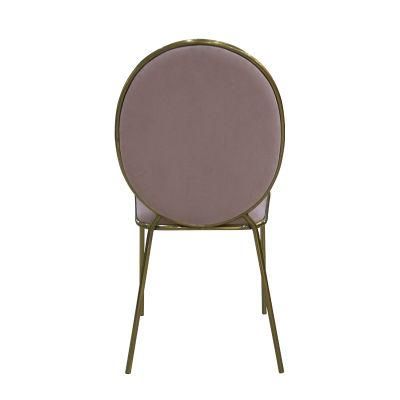 Modern Furniture Dining Chair for Banquet Party Used Banquet Chairs for Sale Pink Cushion Chairs