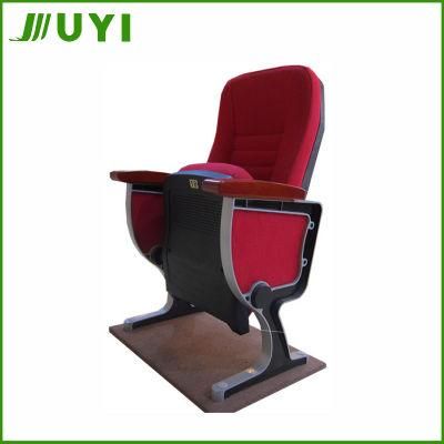 Jy-989s Folding Fabric Wood Church Seat Part Cheap Theater Chair