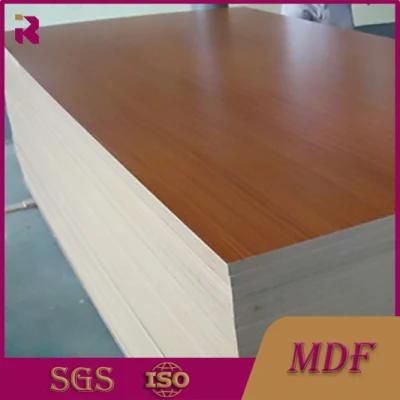 15mm Wood Grain Melamine MDF Melamin Paper MDF