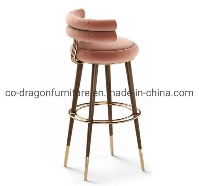 2021 New Design Bar Chair with Fabric for Home Furniture