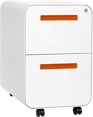 Hot Sale 2 Drawer Office Home Mobile File Cabinets File Storage Cabinet with Wheels