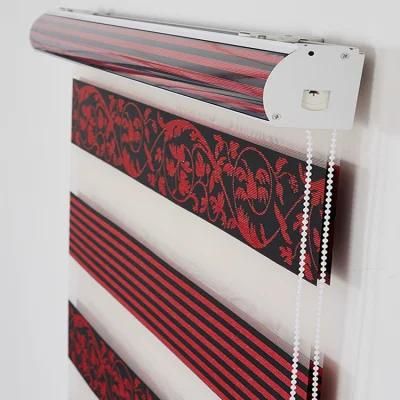 New Arrival Jacquard Window Shades Double Layer Zebra Blinds Rollor Blind Easy Install Cut to Sizes