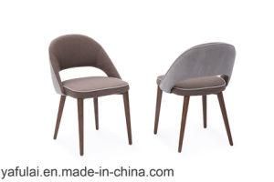 Hot Selling Wood Fabric Dining Chair