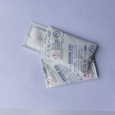 2g Double Pouches 300% Calcium Chloride Desiccant for Garment Dry Bag