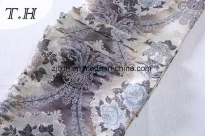 100% Polyester Furniture Upholstery Jacquard Fabrics for Sofa Fabric (FTH32108)