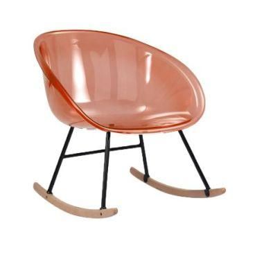 Living Room Chairs Hotel Water Drop Metal Legs Plastic Dining Chair