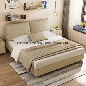 Fabric Sofa Bed Bedroom Furniture King Double Queen Single Bed for Home Furniture