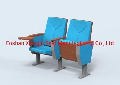Good Price Church Auditorium Chairs with Wooden Writing Pad
