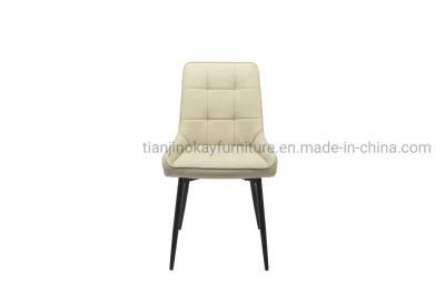 Hot Sale Home Furniture Luxury Modern Metal Legs Velvet High Quality Design Dining Chair