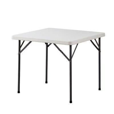 Wholesale Home Furniture 1.2m Folding Table Nordic Luxury Modern Plastic Dining Table for Restaurant