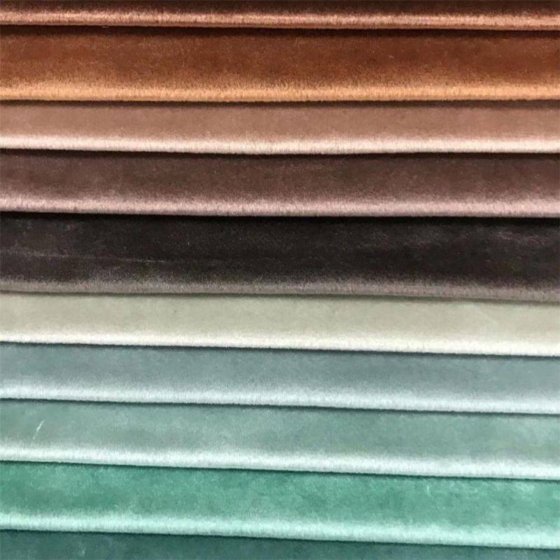 Polyester Upholstery Home Textile Curtain PU Coated Sofa Dyed Fabric