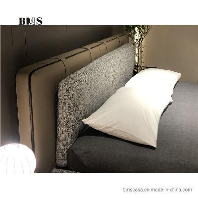 Italian Modern Contemporary Luxury Design King Size Queen Size Upholstery Bed