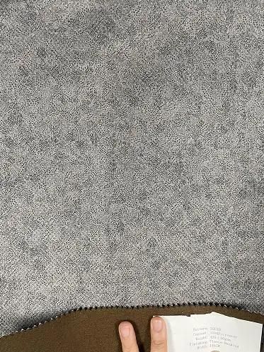 Special Knitted Polyester Fabric with Printed Design of 100% Polyester Velvet Fabric for Sofa