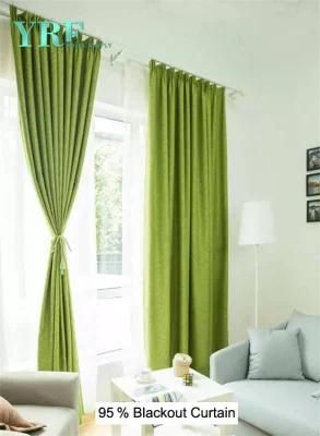 Simple Style Hot Sale Polyester Fabric Fabric Curtain Window Blind for Living Room