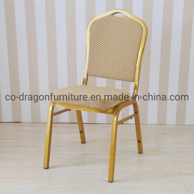 Fashion China Wholesale Metal Fabric Dining Chair for Dining Furniture