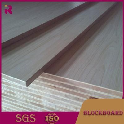 Decorative Laminated 18mm Wood Block Board Blockboard