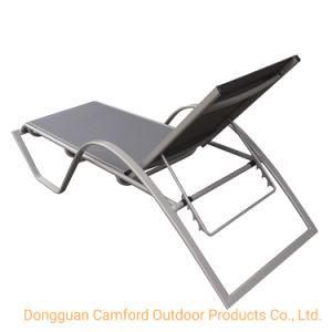 Aluminum Deck Chair/Beach/Pool Side/Textilene Canvas/PVC Fabric
