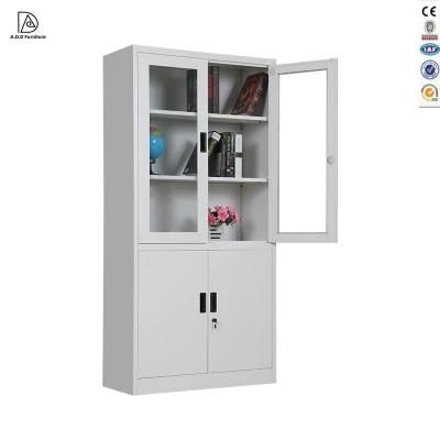 Modern Two Drawers Metal Cupboard School Steel Filing Cabinet