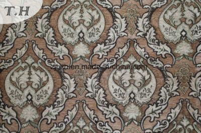 Double Chenille Middle East Sofa Upholstery Fabric (fth31955)
