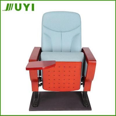 Jy-999m Modern Design VIP Metal Frame Durable Fabric Church Theater Folding Seat Auditorium Chair