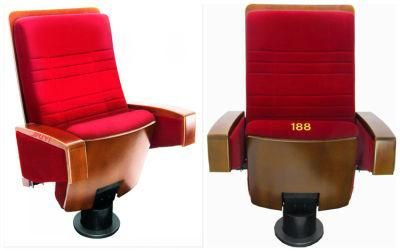 Jy-916 Ladder-Shaped Red Cinema Seats Auditorium Chair Conference Room Seats Movie Theater Chair VIP Chair Soft Chair