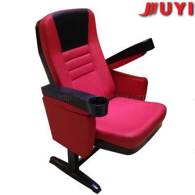 Wholesale Factory Price Cinema Chair Leather Outer Cover High Rebound Sponge PP Armrest Wood and Leather Folding Chairs